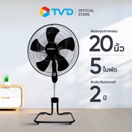 TV Direct - SANSHIRO พัดลมอุตสาหกรรม 20 นิ้ว รุ่น FS-20 5 ใบพัด ปรับแรงลมได้
