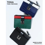 🇯🇵日本直送🇯🇵  🇯🇵 日本製🇯🇵  #2208 TOGA TOO - LEATHER WALLET SQUARE TIP  銀包