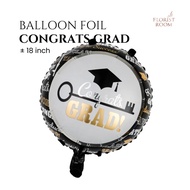 Happy Graduation Balloon Foil 18 inch - Graduation Balloon - Party