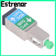 ESTRENAR Fiber Optic Adapter, Low Insertion Loss 1220nm-1600nm SC APC Male to UPC Female, High Preci