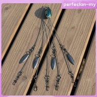 [PerfeclanMY] Freshwater and Saltwater Alabama Rig Bionic Design Umbrella Rig Realistic