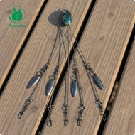 [Kesoto] Alabama Rig 18 G Umbrella Rig Freshwater and Saltwater for Bass Fishermen,