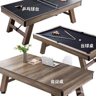 Household standard billiard table 7 feet / 8 feet / 9 feet 3 in 1 billiard table pool table indoor t