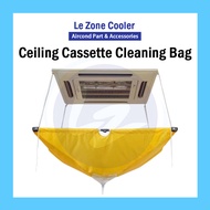 Ceiling Cassette Aircond Cleaning Cover Canvas Bag with Pipe 3hp 4hp 5hp