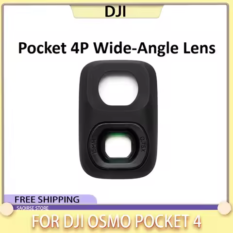 DJI Osmo Pocket 4 Wide-Angle Lens It Can Expand The FOV to 108°