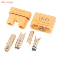 [Big orange] AS150U Battery Connector Plug W/ Signal Pins -Male/Female For RC Model Airplane Waterpr