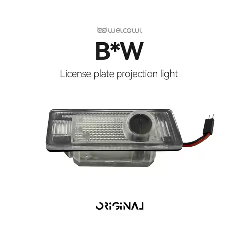 License plate projection light for BMW 1 2 3 4 5 Series X1 X3 X4 X5 Shadow Light LED HD Trunk ambien