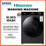 [SABAH ONLY] HISENSE 10.5KG WASHING MACHINE FRONT LOAD 洗衣机 MESIN BASUH FRONT LOAD
