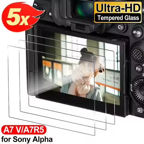9H Hardness Tempered Glass for Sony Alpha A7V A7 V A7R V 7R V A7RV A7M5 HD Screen Protector Anti-Scr