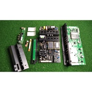 (568) Singer TLD471 Mainboard, Powerboard, Tcon Ribbon, Button, Sensor, Stand. Used TV Spare Part