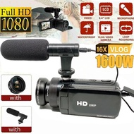 HD 1080P 16x Zoom Digital Video Camera for Professional 4k 60fps Camera Camcorder Recording Photo Vi