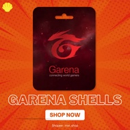 Garena Shell Pin | Garena Shell Top Up | TOPUP Garena Shell | Shell Top (65/130/260/390)