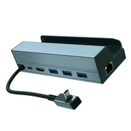 amore Aluminum USB C Hub 4K 60Hz Ethernet Stable Connection Suitable for Gaming