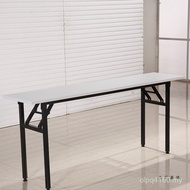 Event Table Thickened Table Training Desk Folding Computer Table Hotel Event Conference Long Stall T