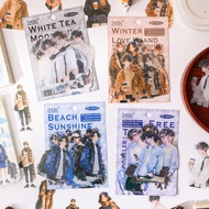 30pcs Handsome Men's Stickers, Boy's Stickers, Handsome Scrapbook, Kpop Man Men Korean Korean