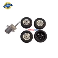 Parts rc car WPL suzuki daihatsu pickup D14 D12 D22 D42 4pcs gearbox tires