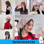 LUMINISCENCIA Hair Scarf, 58x58cm Soft Headband, Breathable Vintage All-match Silk Scarf