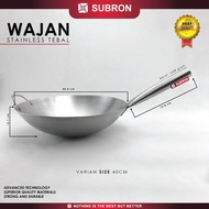 Subron 40 cm Fried Rice Wok Wok with 1 Long Handle