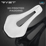 Lexon RYET 3D 打印自行車鞍座碳纖維超輕中空舒適透氣山地公路自行車騎行座椅