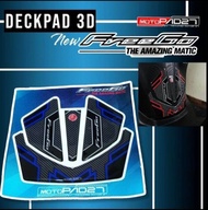 stiker resin timbul deckpad dashboard yamaha NEW FREEGO 125 2023