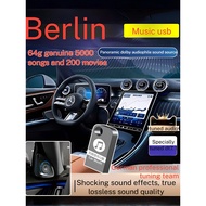 [5000+ Songs/HD Quality] JS Premium Music USB Drive for Cars Latest English & Malay Hits MP3 Player 