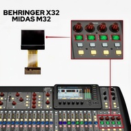 LCD CHANNEL MIXER BEHRINGER X32 MIDAS M32 LCD PANEL FADER MIXER BEHRINGER MIDAS