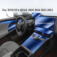 For TOYOTA BZ4X 2025 2024 2023 2022Accessories interior film transparent TPU Gear Panel Navigation C