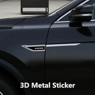 Nissan Kicks 2016-2023 3D Metal Blade Decal Fender Badge Car Body Sticker