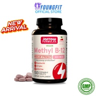Jarrow Formulas Methyl B-12 Cherry 500 mcg 100 Chewable Tablets