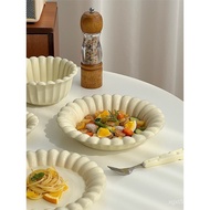 Plate Pasta Household Cheese Vegetable Plate Pasta Deep Breath Plate Milk Plate Salad Plate Fruit Pl