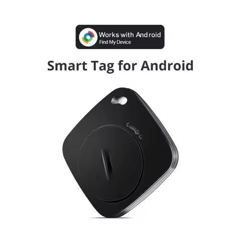 Smart Tracker via Google's Find Hub App Google Certified Tag for Android Finder Support Samsung Pixe