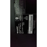Tv Sharp 4T_C60AL1X /  PB: RUNTKB748WJQZ / MB: QPWBXG885WJZZ / TCON: RUNTK0334FV