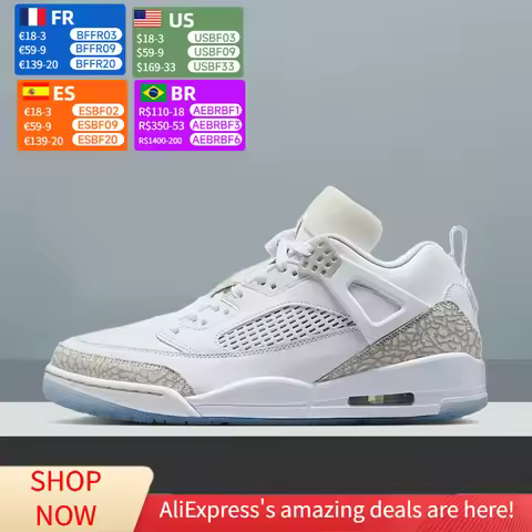Jordan Spizike Low-Top Unisex Basketball & Casual Sneakers, Iconic Hybrid Design with Comfortable Cu
