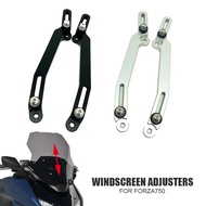 For HONDA FORZA750 Windscreen Adjusters Forza 750 Forza750 2021 2022 Motorcycle Accessories CNC Alu