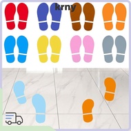 KRNY0MY Footprint Stickers, Decorative Home Decor Floor Stickers, Pet Supplies Waterproof PVC Stair 