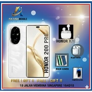 HONOR 200 PRO 5G 12/512 GB LOCAL SET COME WITH 1 YEAR WARRANTY WITH FREE 2I WATCH