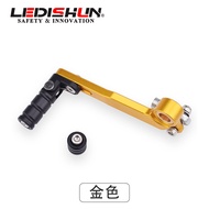 LEDISHUN Aluminum Alloy G310R กันล้อเปลี่ยนเกียร์แบบปรับระดับสำหรับ BMW G310R G310RR อุปกรณ์ตกแต่งรถ