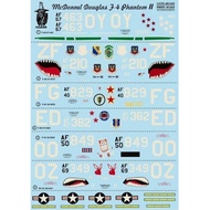 1/48 F-4C Phantom II Vietnam Mig Killer Decals Print Scale 48-045