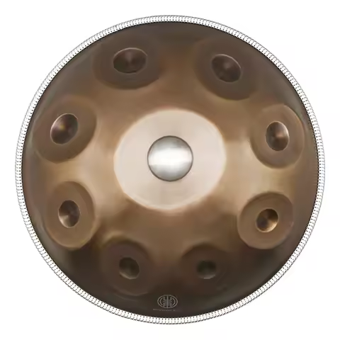 22 Inch HandPan D Minor Meditation Large HandPan Adult Beginner Practice Hand Pan Professional Percu