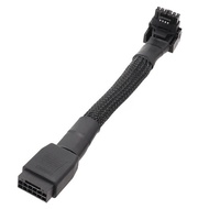 Elbow Cable Graphics Card 2VHPWR Straight Head Turning Head Cable PCIE5.0 Cable 12+4PIN Adapter Cable