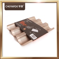 CHEFMADE Non-Stick Small Baguette Tray Non-Stick Bread Pan WK9083