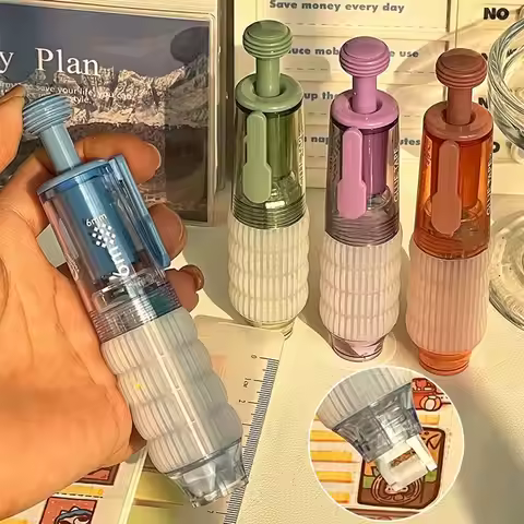 Pen Shape Dot Glue Pen Stationery High Viscosity Quick Dry Dot Sticker Press to move DIY Glue Dispen