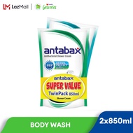 Antabax Antibacterial Shower Cream Pine 850ml + Cool 850ml