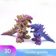 Frost Godzilla--3d Printing, Desktop Ornaments, Children's Toys, Dragon Frost Monster, Full Body Mov