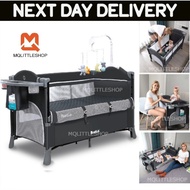 [SG SELLER]Upgraded Brotish Multifunctional  Portable Infant Baby Cot Playpen Travel Cot Bed Double-