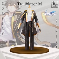 Koimono Trailblazer M Honkai Star Rail HSR MC Male Default Cosplay Set Includes Wig / Cosplay Costum