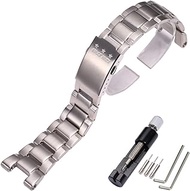Stainless-Steel g-Shock Replacement Band Suitable for Casio GST-B100 GST-210 GST-S300 GST-S110 GST-S100 GST-W110 Men's Bracelet Watch Strap