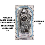 JAPAN NAGOYA MITSUBISHI PAJERO DIESEL 2.5 / STORM DIESEL 2.5 4D55 / 4D56 TOP SET & OVERHAUL SET