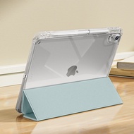 ZOYU | เคสใสป้องกันการงอและหล่น พร้อมช่องใส่ปากกา สำหรับ iPad Air 5 iPad mini 7 iPad 11 iPad Pro 13