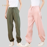 Eyouth 10168 Women cargo pants High Waist Cargo Joggers Cargo Pants Women